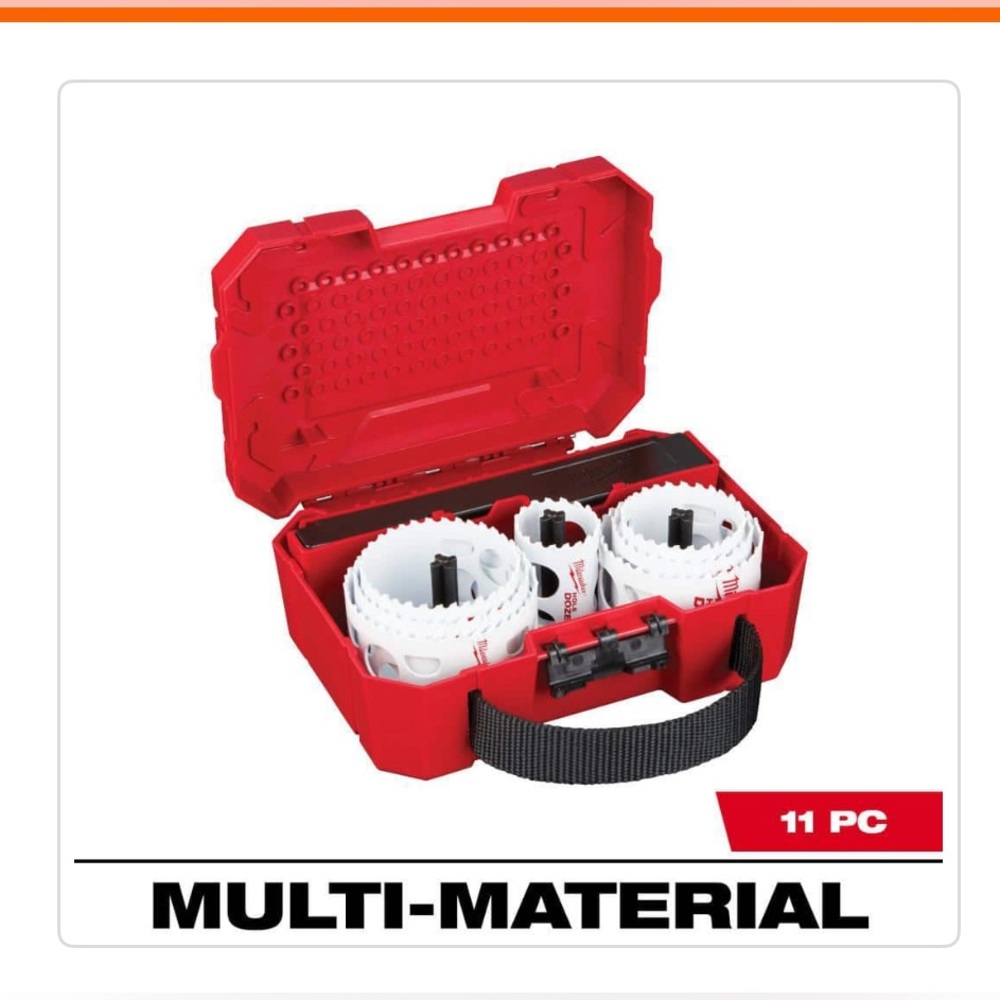 Milwaukee
Hole Dozer General Purpose Bi-Metal Hole Saw Set (11-Piece)